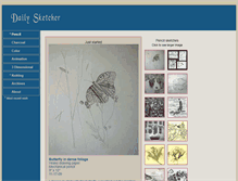 Tablet Screenshot of dailysketcher.com